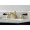 Kingston Brass KS3967PKL Duchess Widespread Bathroom Faucet W/ Brass Pop-Up, Brass KS3967PKL - alternate 5